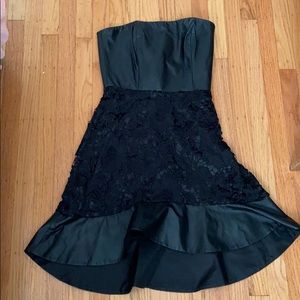 Mini high low dress